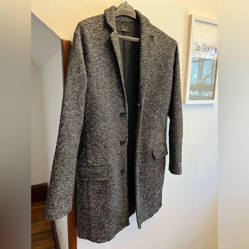 Zara men’s jacket spring coat.